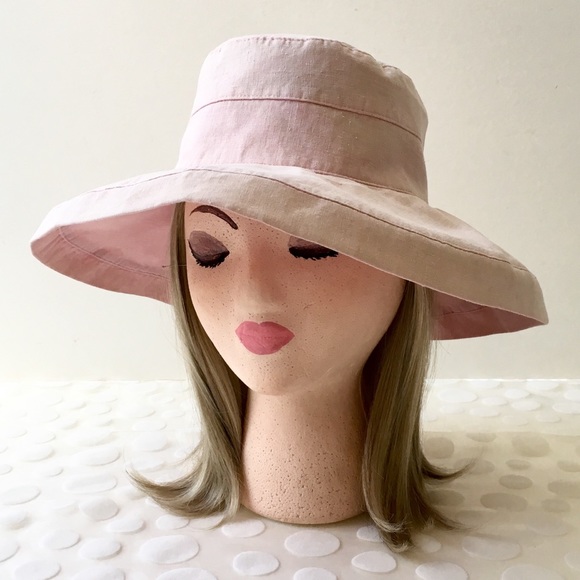 Simon Charles Accessories - Simon Charles Cotton Blend Pale Pink Gardening Hat